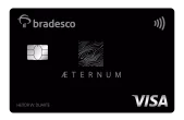 Cartão de Crédito Bradesco Aeternum Visa Infinite